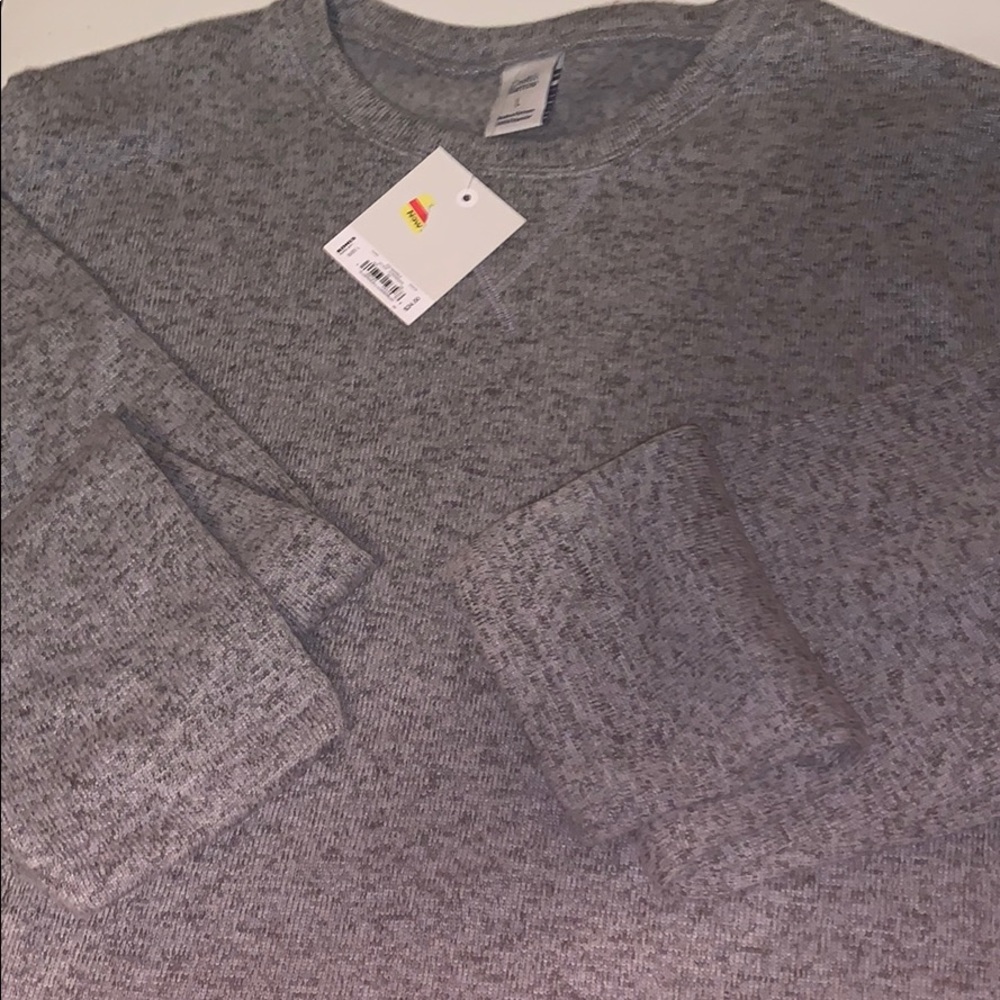 Grey sweatshirt pullover NWT size large